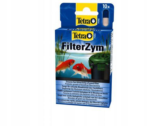  TETRA POND FILTERZYM BAKTERIEN FÜR FILTER 10 KAPSELN