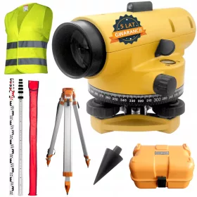 AT-32 Optische Wasserwaage 32x 1mm / 1km + Zubehör