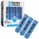  Filtereinsatz für die Dafi-Flasche D.BUT.WK.BUT.WITHOUT CAP.3PACK.BLUE 3 Stk.