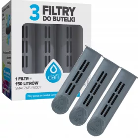  Filtereinsatz für Dafi SOFT- und SOLID-Flaschen, 3 Stk.