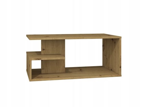  TopEshop Dallas rechteckiger Couchtisch 91 x 51 x 40 cm, handwerkliche Eiche