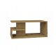  TopEshop Dallas rechteckiger Couchtisch 91 x 51 x 40 cm, handwerkliche Eiche