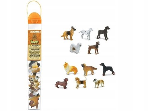  Safari Ltd 695504 Hunde in einer Röhre