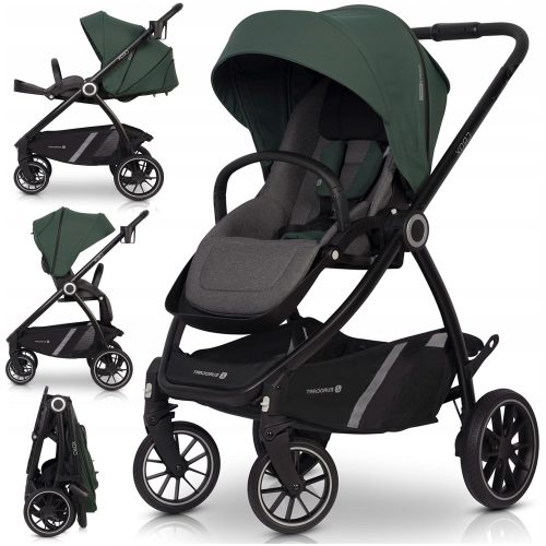 CROX LEICHTER WALKING PARTNER, UMWANDELBARER SITZ VORNE HINTEN, GROSSE RÄDER, 0–22 kg