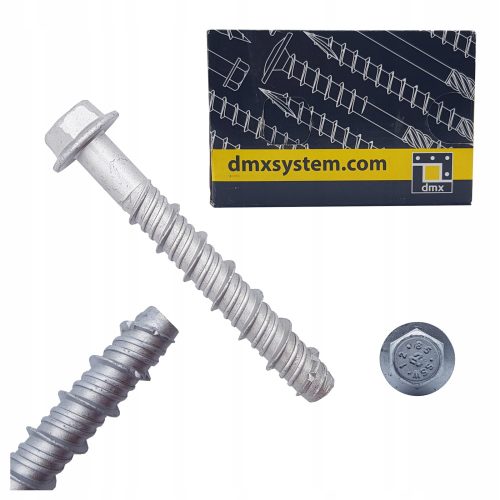 Domax PBW 10110 Betonschrauben 10,5 x 110 mm 50 Stück
