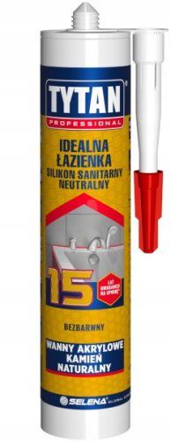 Tytan Professional Sanitärsilikon 10044733 farblos 280 ml