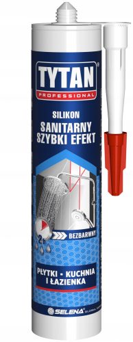 Tytan Professional Sanitärsilikon Schnellwirkung farblos 280 ml