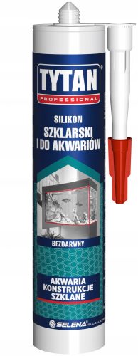 Tytan Professional Glassilikon, farblos, 280 ml