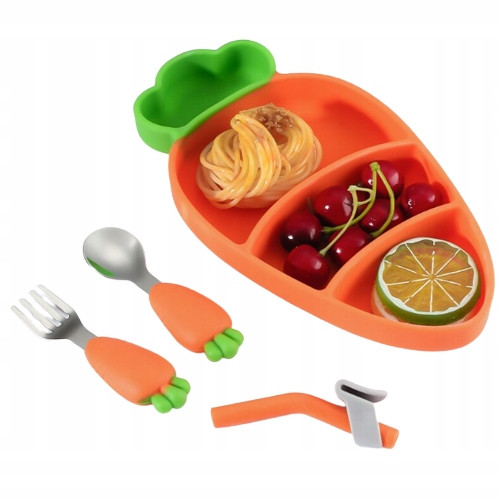  CHI CHI-Set, orangefarbenes Silikon