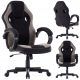  Sense7 Prism Gaming-Stuhl, schwarzer und grauer Stoff