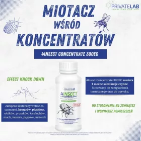    Flüssigkeit gegen Kakerlaken, Mücken, Ameisen, Fliegen, Wespen, Spinnen, Flöhe, Wanzen, Silberfischchen Private Lab 1 kg 1000 ml