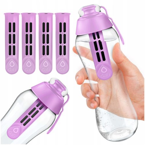  Dafi Soft Filterflasche 0,5 l lila