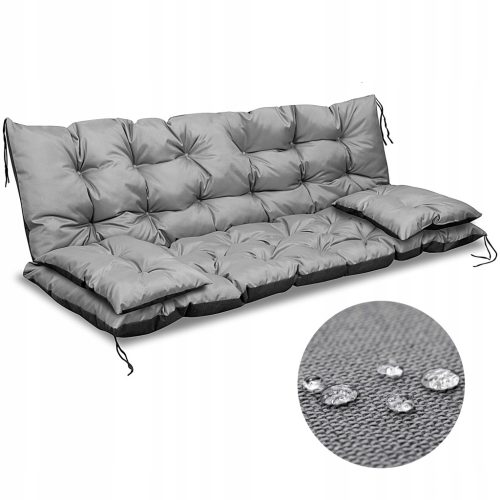  EDANTI Kissen 100 x 50 x 15 grau