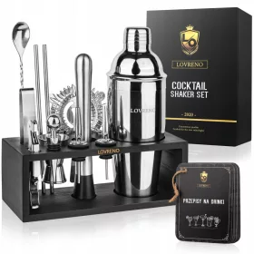 BARTENDER-SET FÜR LOVRENO SHAKER-GETRÄNKE