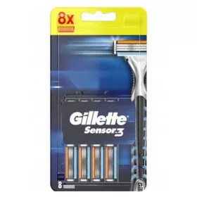  Gillette Sensor3 Rasiererpatronen 8 Stück