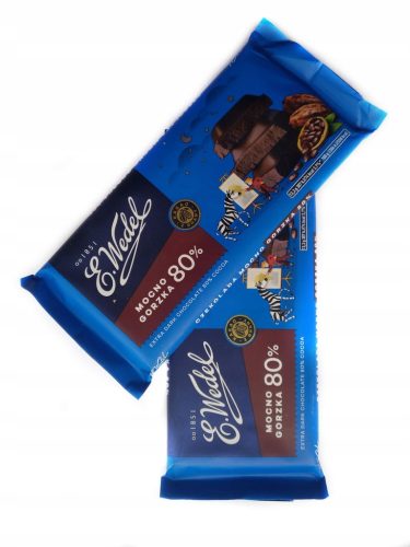 Wedel Dunkle Schokolade 80% Kakaoaus Ghana 80g – Intensiv und Reichhaltig