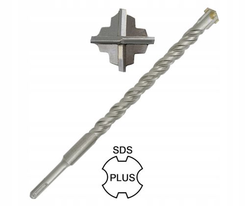 SDS plus Bohrer 32x600mm Geometrie widii4 Kreuz