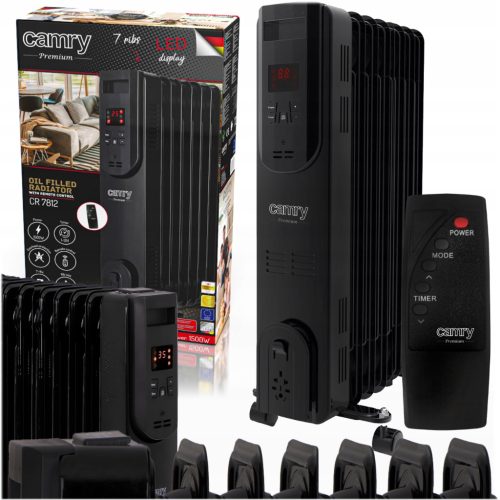 Camry CR7820 2500 W Öl-Elektrokühler