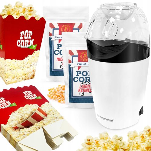  Esperanza 1200 Popcornmaschine weiß 1200 W