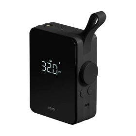    HOTO-Pumpe (Xiaomi EcoSyStem) Tragbarer elektrischer Luftkompressor in Grautönen