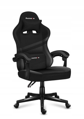  Huzaro Force 4.4 Carbon Gaming-Stuhl, schwarzer Stoff
