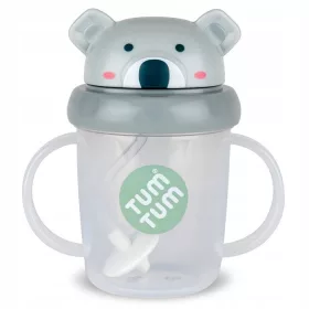  Tum Tum Koala Kev Wasserflasche mit Strohhalm – Serie 3.