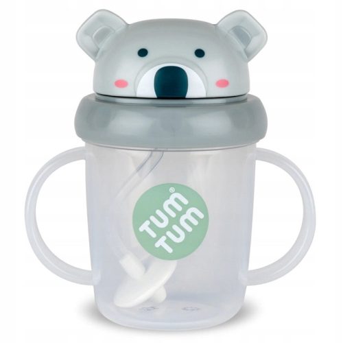  Tum Tum Koala Kev Wasserflasche mit Strohhalm – Serie 3.