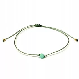  Armbandfaden Natursteine Chrysopras