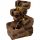  GARTEN-KASKADE-BRUNNEN, WASSERFALL, 3 LED + PUMPE
