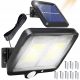  Retoo Straßenlaterne 2200 W 100 lm solarbetrieben