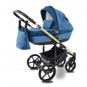    Babe Boss Deep Kinderwagen, Milo Kinderwagen, Schwarz, Braun- und Beigetöne