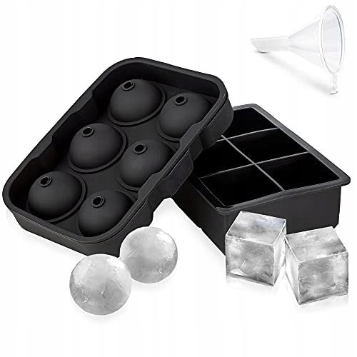 SILIKONFORMER FÜR EISWÜRFEL, GROßE KUGELSET