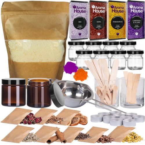 Kerzenzubehör DIY-KIT ZUR HERSTELLUNG VON SOJAKERZEN