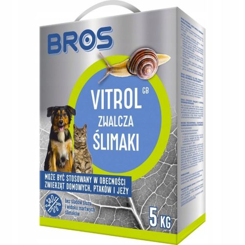 Pflanzenschutzmittel Bros Vitrol GB Schneckengift 5 kg