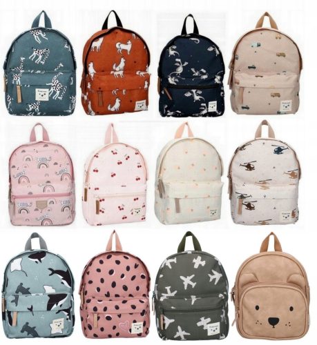 Kidzroom Kindergartenrucksack mit mehreren Fächern für Jungen und Mädchen