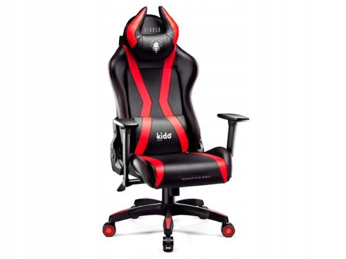  Diablo Chairs X-Horn 2.0 Gaming-Stuhl, schwarzes Öko-Leder