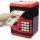  Sparschwein Sferazabawek 0911 14 x 19 cm schwarz und rot