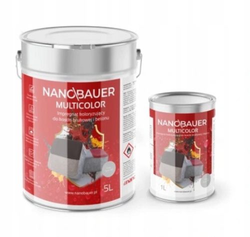 Nanobauer NS.40.J.242 Farbimprägnierung rot 5 l