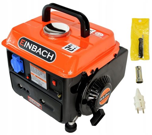 Tragbarer einphasiger Einbach-Generator 1500 W Benzin
