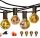  LED_RGB_30_bulbs Girlande 900 cm Netz