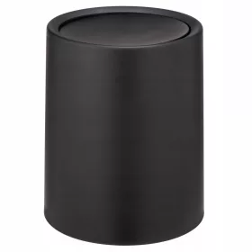 MÜLLBEHÄLTER, moderner schwarzer WENKO MÜLLBEHÄLTER