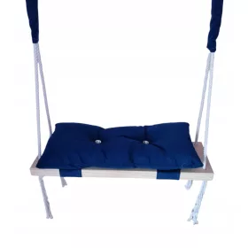    Schaukelsitz für Kinder Haus Garten Zimmer MARINEBLAUES BRETT Geschenk 50cm