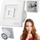 airRoxy Badventilator BADEZIMMERVENTILATOR BLIND 100 mm