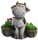  KUH KUH GARTENDEKO FIGUR FÜR DEN GARTEN