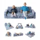  Kindersofa aus Schaumstoff - Set aus Blöcken