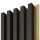 Wandlatten auf Brett Set Eiche 3D 275 cm 5-tlg