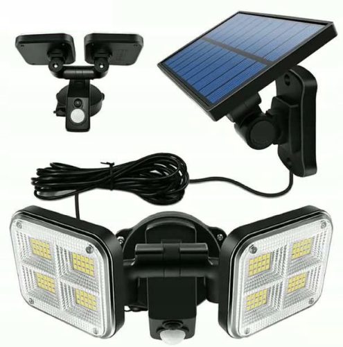 Straßenlaternen für den Garten Straßenlaterne 300 W 3000 lm batteriebetrieben, Solar