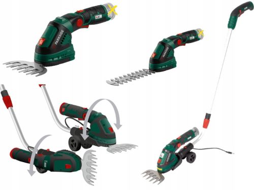 Gartenscheren und Heckenscheren Parkside 17 cm 12 V kabellose elektrische Schere