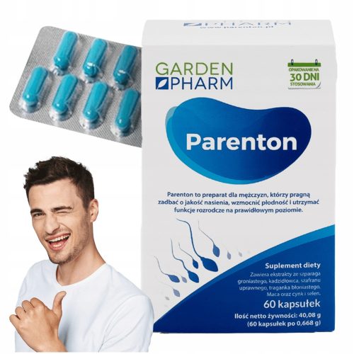 Parenton - Natürliches Supplement zur Förderung der männlichen Fruchtbarkeit