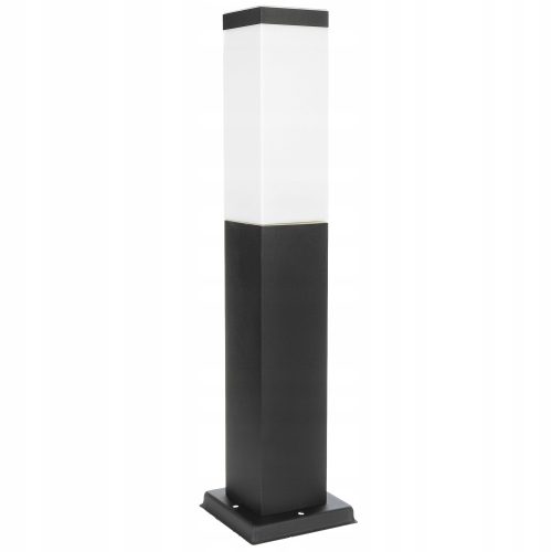 Lichtmasten, Garten Quadratischer Lichtmast Led-lux E27 90 cm schwarz
